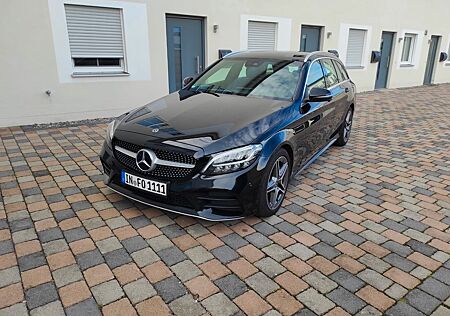 Mercedes-Benz C 220 T-Modell CDI Auto/Navi/LED/AMG-Line/18 "