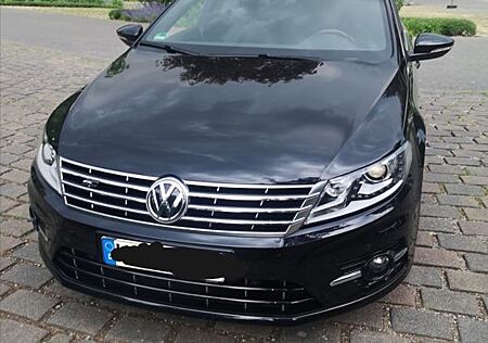 VW CC Volkswagen R LINE 2.0 BlueTDI DSG -SCHWARZ TOP ZUSTAND