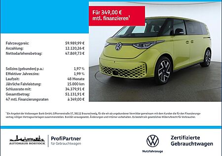 VW ID.BUZZ Volkswagen Pro lang 86 kWh AHK IQ.LIGHT HUD