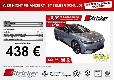VW ID.7 Volkswagen Tourer GTX 250/86 438,-ohne Anzahlung Pano