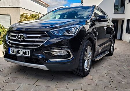 Hyundai Santa Fe blue 2.2 CRDi Premium 4WD Automatik...