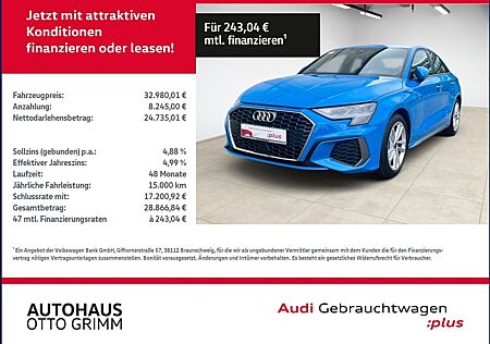 Audi A3 Limousine 35 TDI S line S-Tronic Navi