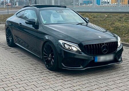 Mercedes-Benz C 250 gebraucht kaufen Mercedes-Benz C 250 d AMG Line Autom. 9 Gang Coupé Panorama