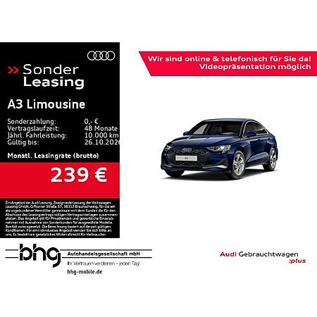 Audi A3 leasen