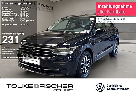 VW Tiguan Volkswagen 2.0 TDI BMT Life AHK ACC LM LED Navi PDC