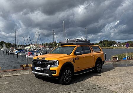Ford Ranger gebraucht kaufen Ford Ranger DK Autm. Wildtrak *LED*NAVI*Küche*Zelt*