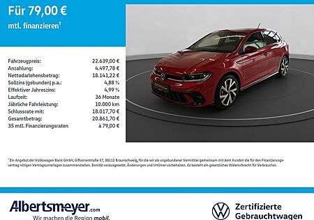 VW Polo Volkswagen 1.0 TSI R-Line +NAVI+MATRIX+KLIMA+LM+ZV+DAB
