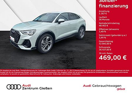 Audi Q3 Sportback 40 TDI quattro S line Black MATRIX