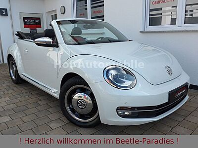 Volkswagen Beetle 1.2TSI 50"s Leder rot/schwarz Xenon AppCo
