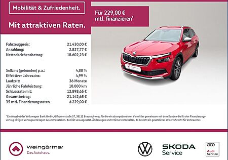 Skoda Kamiq 1.0 TSI Scoutline, LED, Frontscheibe beh.,