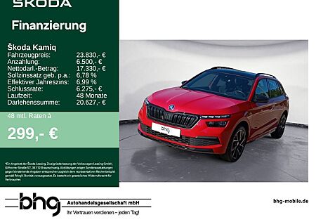 Skoda Kamiq 1.0 TSI DSG Monte Carlo *NAVI*KESSY*KAMERA