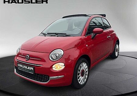 Fiat 500C 1.0 C Hybrid Red, PDC, Uconnect, Alu, Apple