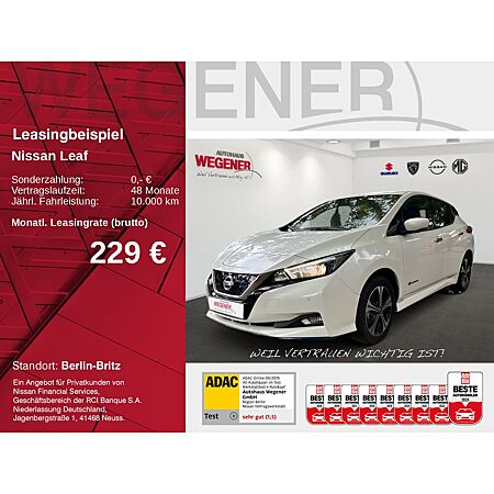 Nissan Leaf leasen