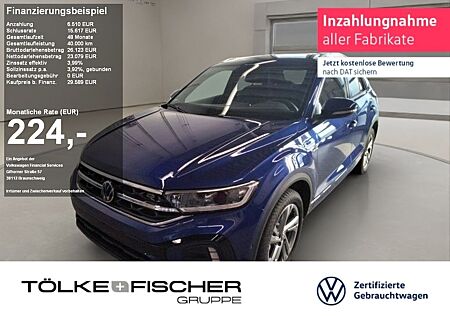 VW T-Roc Volkswagen 1.0 TSI R-Line Virtual Sportp. ACC LM SHZ