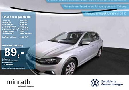 VW Polo Volkswagen VI 1.0 Comfortline Navi PDC AA BC USB GRA N