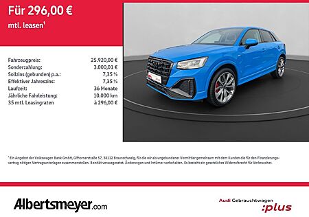 Audi Q2 35 TFSI S-LINE+ACC+LED+SITZHEIZUNG+NAVI