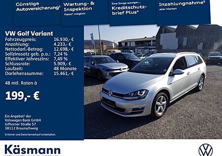 VW Golf Volkswagen VII Variant Lounge 1.4TSI AHK NAV XENON SHZ
