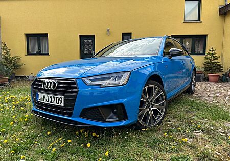 Audi A4 **turboblau** 40 g-tron S tronic sport Avant