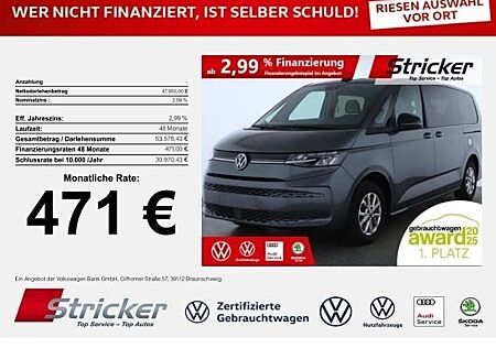 VW T7 Multivan Volkswagen Lang 2.0TDI DSG 471,-ohne Anzahlung