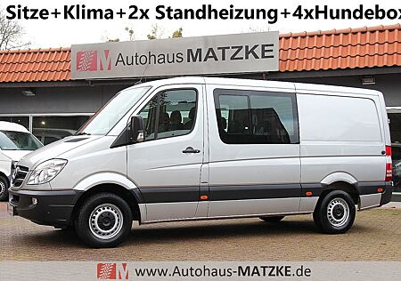 Mercedes-Benz Sprinter 313CDI 9Sitze Klima 4xHundeboxen AHK