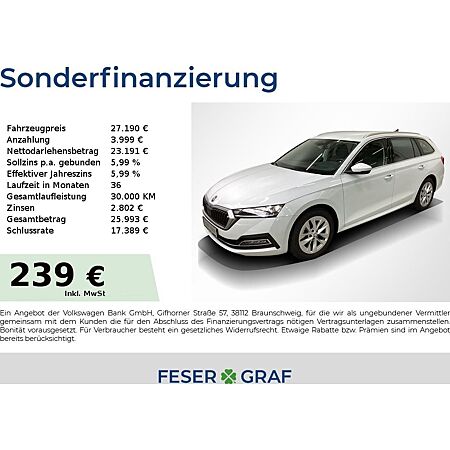 Skoda Octavia leasen