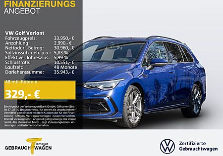 VW Golf Volkswagen Variant 2.0 TSI DSG R-LINE PANO MATRIX AHK