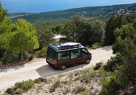 Fiat Ducato 230 Camper Van mit Panoramablick
