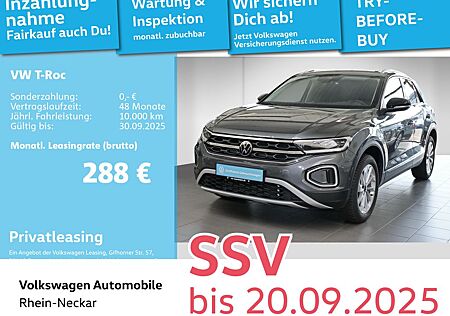 VW T-Roc Volkswagen 1.5 TSI Style DSG Navi AHK LED uvm