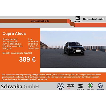 Cupra Ateca leasen
