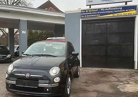 Fiat 500 Lounge*CabrioDach*Euro5*Start-Stopp*Leder