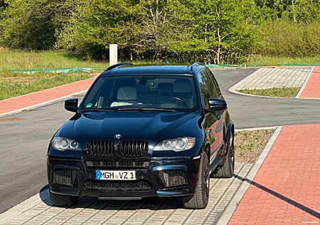 BMW X5 M E70 2009 carbonschwarz Top-View Kamera AHK