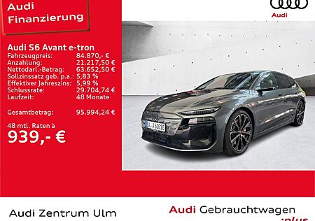 Audi S6 e-tron S6 Avant e-tron edition one B&O HuD PANO TECH PR