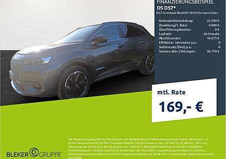 DS Automobiles DS7 Crossback BlueHDi 130 Performance Line+