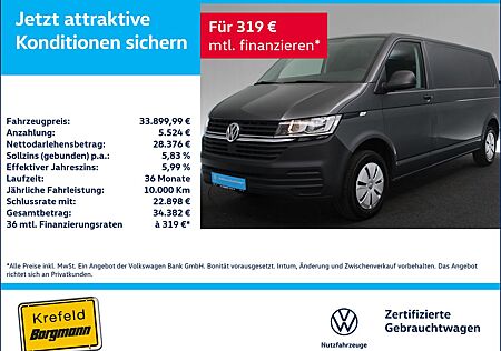 VW T6 Transporter Volkswagen T6.1 Kasten 2.0 TDI lang SITZHEIZUNG PDC KLIMA