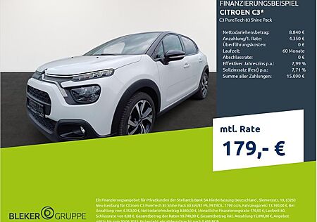 Citroën C3 PureTech 83 Shine Pack