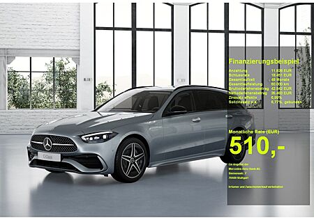 Mercedes-Benz C 300 de T AMG+Night+360°+Distronic+Burmester3D