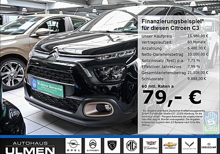 Citroën C3 1.2 PureTech83 EU6d S&S C-Series LED Klimaaut