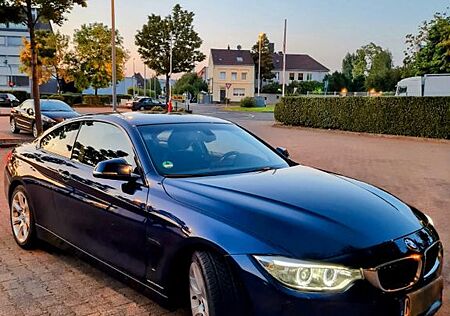 BMW 420 Coupé Tansanit-Blau TÜV 07/2025