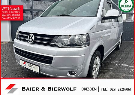 VW T5 Caravelle Volkswagen Comf. lang DSG 9 Sitzer 1. Hand PDC