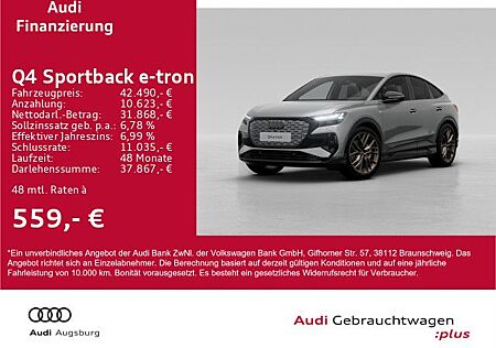 Audi Q4 e-tron Q4 Sportback e-tron 50 2x S line qu. *ACC*LED*21