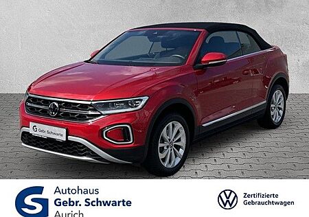 VW T-Roc Volkswagen Cabriolet 1.0 TSI Style ACC CAM LED SHZG