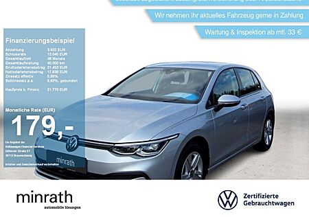 VW Golf Volkswagen VIII Life 2.0 TDI DSG ACC+NAVI+CarPlay+SHZ