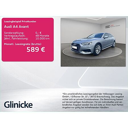 Audi A4 leasen