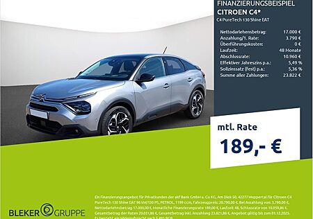 Citroën C4 PureTech 130 Shine EAT8
