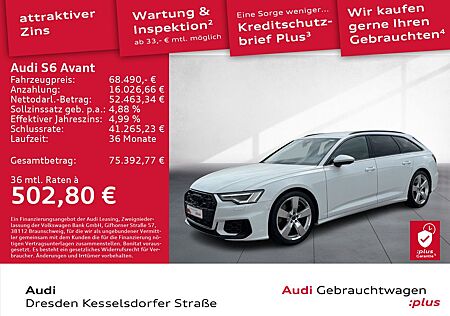 Audi S6 Avant 3.0 TDI Q. AHZV LED Navi Kamera