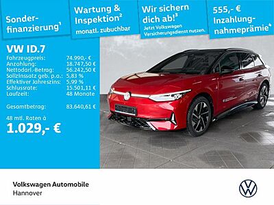 Volkswagen ID.7 GTX Tourer 4MOTION AHK IQ.LIGHT Panoramadac