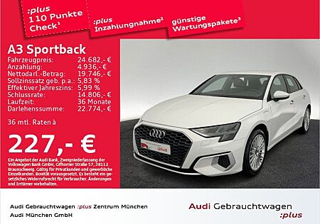 Audi A3 Sportback 40 TFSI e S tronic advanced Navi+/V