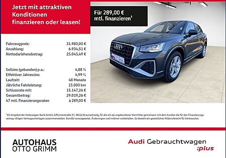 Audi Q2 30 TFSI S line KLIMA LED