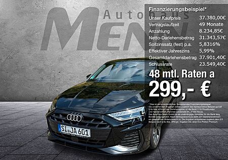 Audi A3 Sportback S line 35TFSI S tronic SHZ Kamera