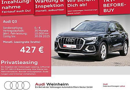 Audi Q3 advanced 35 TFSI GAr.2029 LED-Plus Navi Kamer